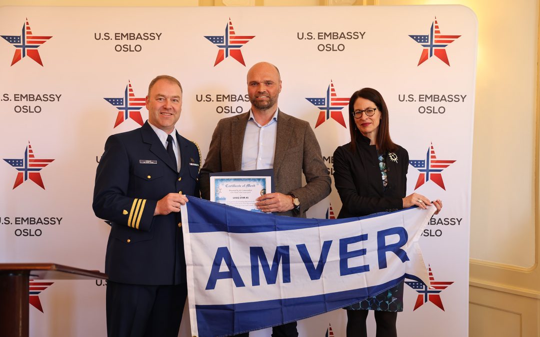 Grieg vessels honoured for Amver participation